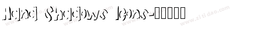Hand Shadows Icons字体转换